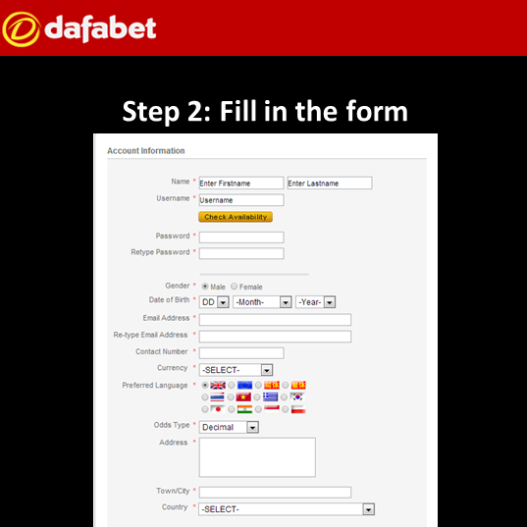 How to Register Dafabet Account? | Dafatalk